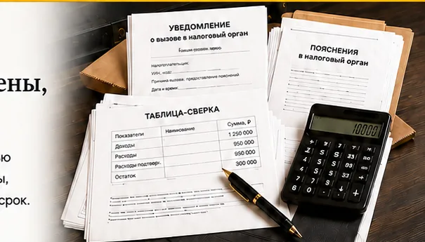 Налоговые документы и калькулятор
